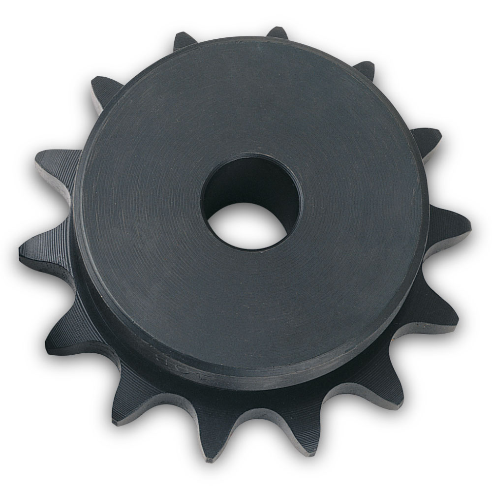 Gear component machined from steel and finished with Tru Temp mid-temperature Black Oxide