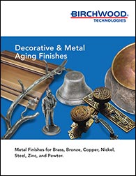 Antiquing and Metal Aging Finishes