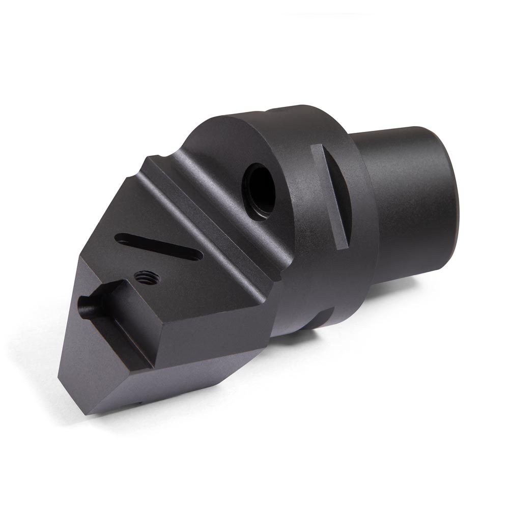 Steel cutting tool finished with TRU TEMP® 2ND GEN black oxide